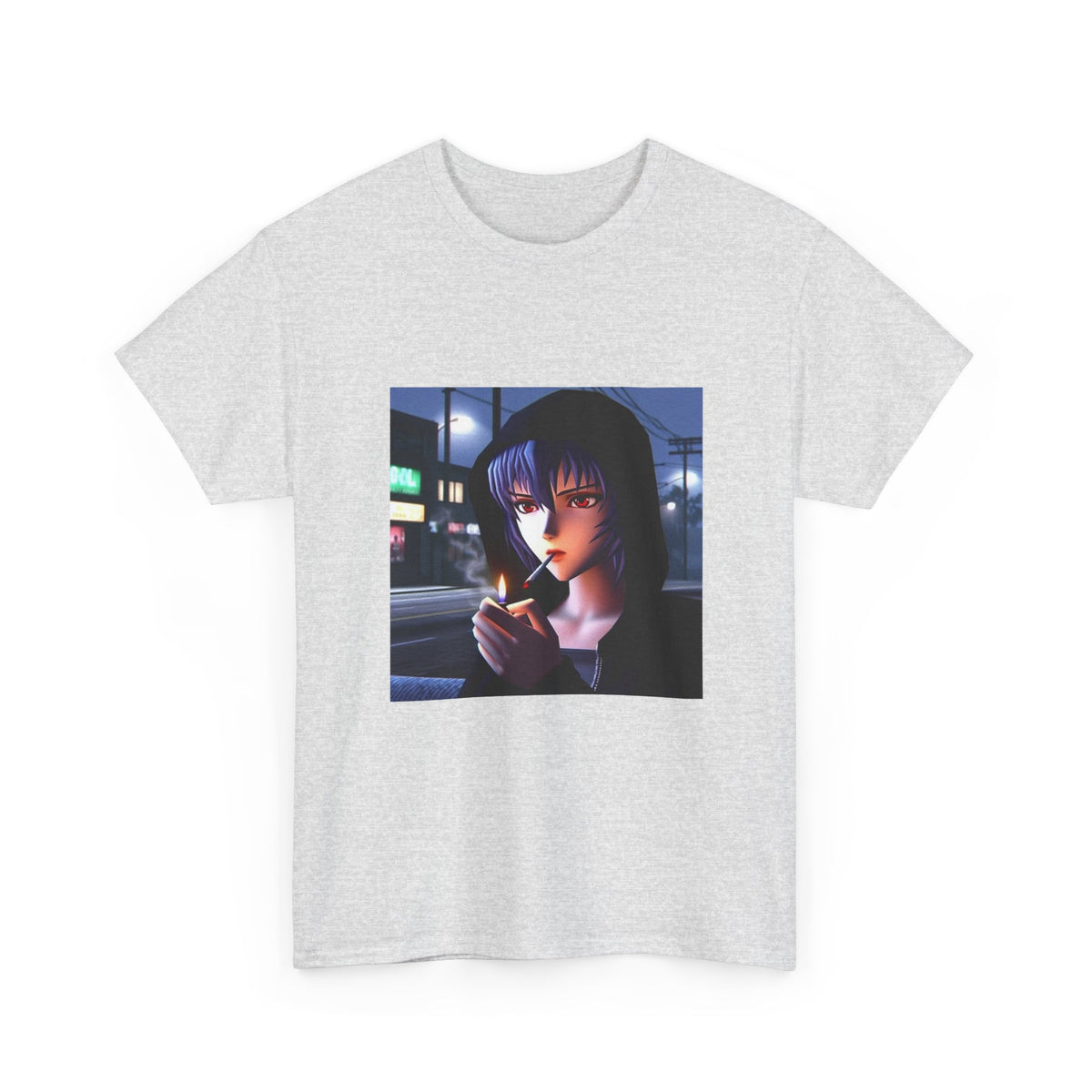 Rei Ayanami cruising GTA San Andreas Tee (Design 2)