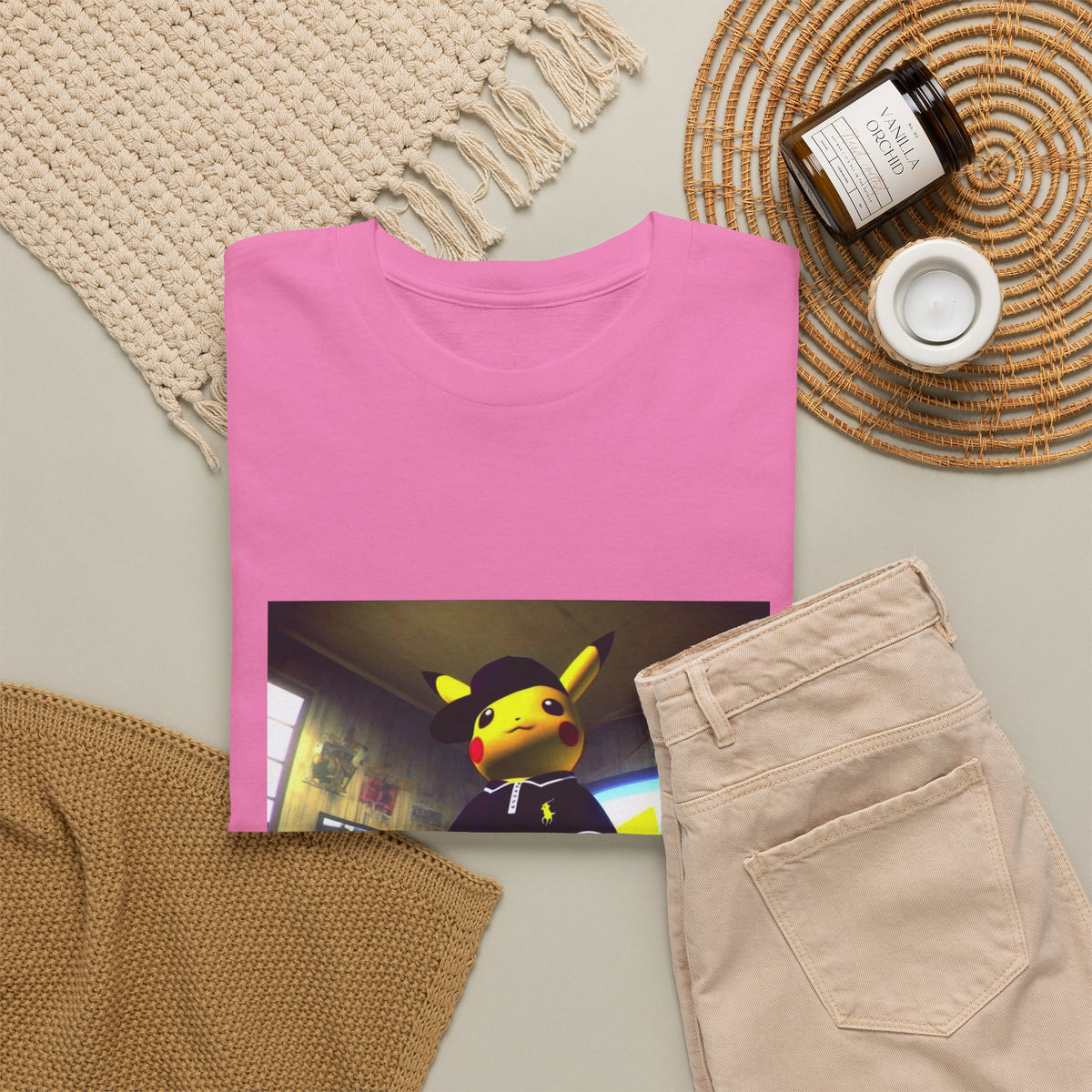 Pikachu Dressed In Streetwear Swag Tee