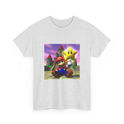 Mario Flips Off The Star Tee