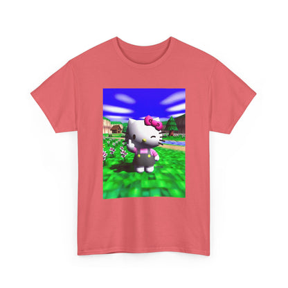 Winking Kitty Flipping The Bird Tee