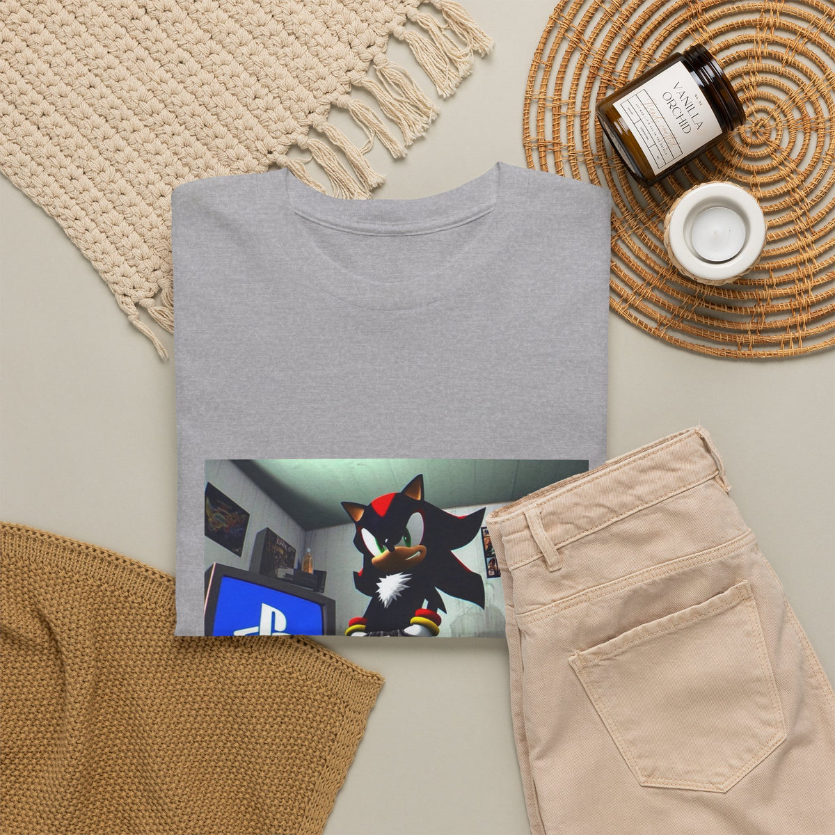 Shadow The Hedgehog's Y2K Drip Tee