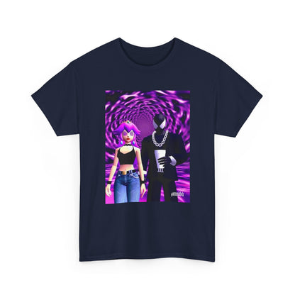 Hypnotized Peach & Sipping Spidey Tee