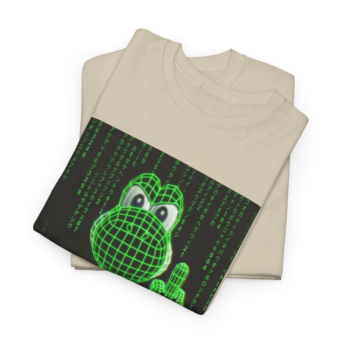 Matrix Yoshi Flipping The Bird Tee