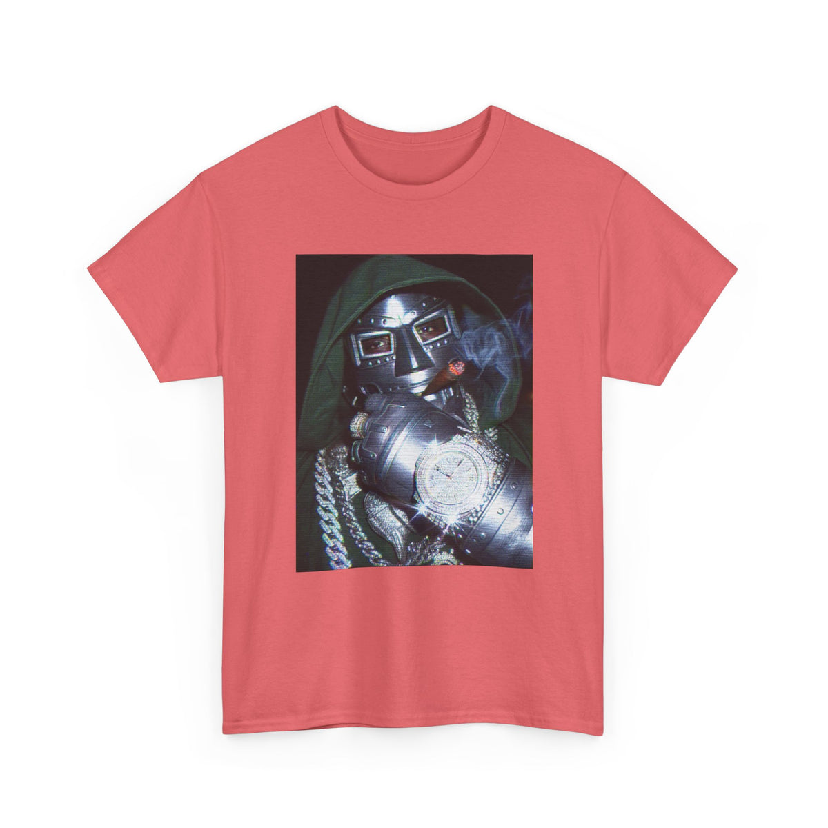Villainous Rapper Smoking Diamond Bling Tee