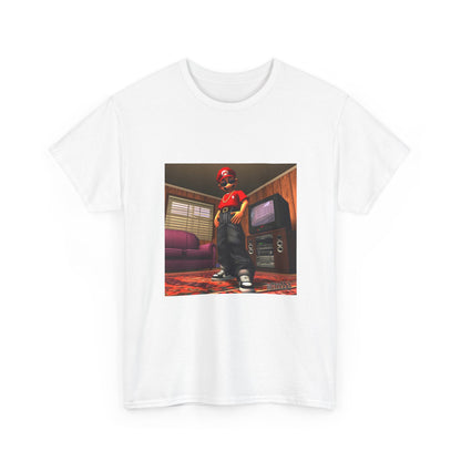 Gangster Mario Chillin' In The Crib Tee