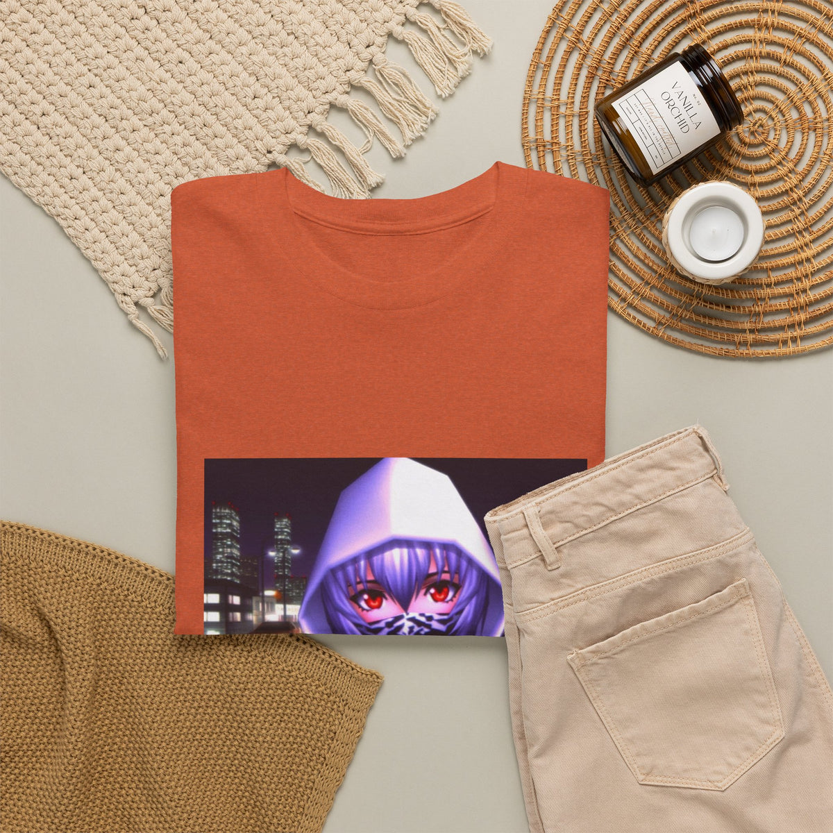 Rei Ayanami Cruising GTA San Andreas Tee (Design 14)