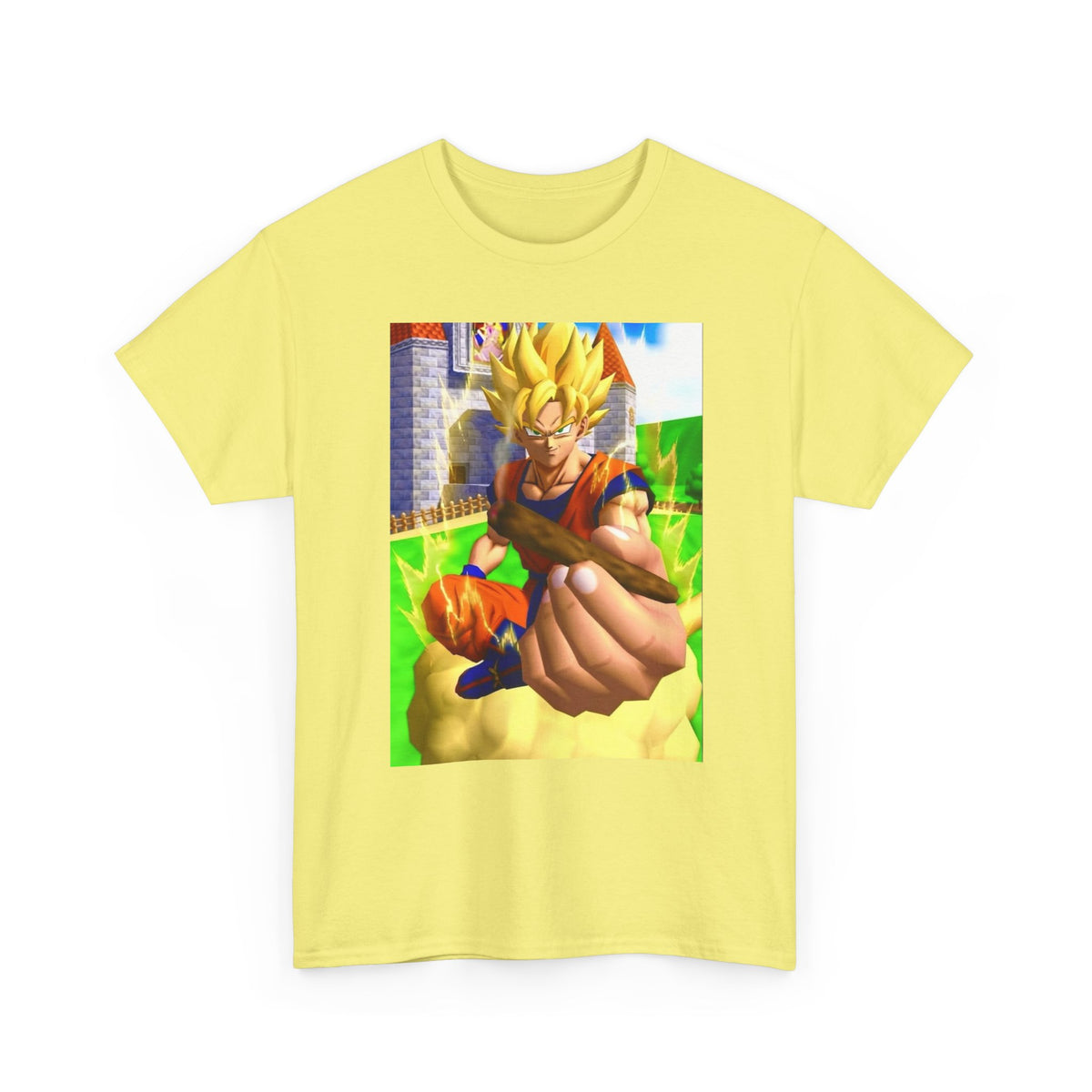 Super Saiyan Goku Offering A Blunt Tee