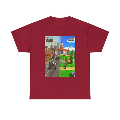 GTA San Andreas Meets Mario Mashup Tee