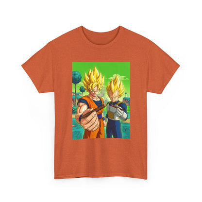 Goku And Vegeta Sharing A Smoke