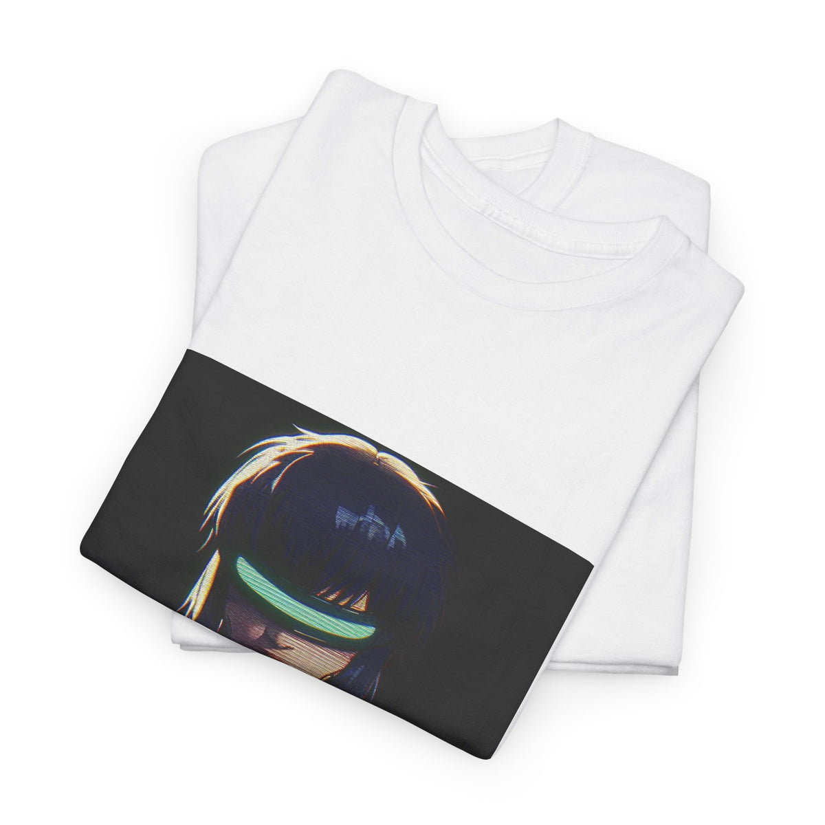 Cybernetic Major Motoko Kusanagi Glitch Art Tee