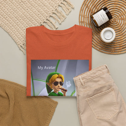 Stoner Link Xbox Avatar Puffing Blunt Tee