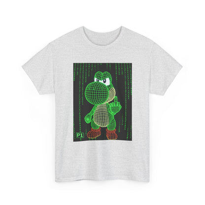 Wireframe Yoshi Flipping The Bird Tee
