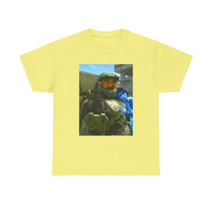 Chief & Cortana Flipping The Bird Tee