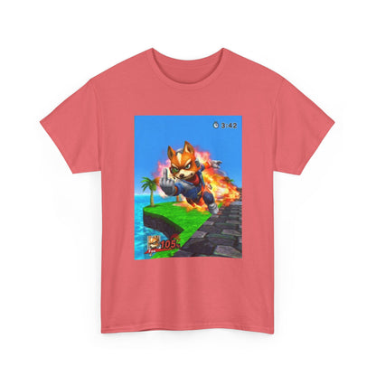 Fox McCloud Flipping The Bird Tee