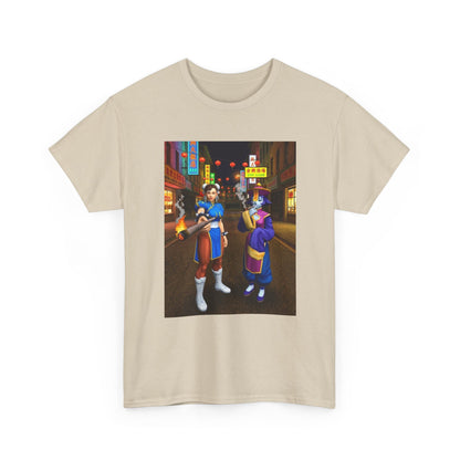 Chun-Li And Hsien-Ko Getting High In Chinatown