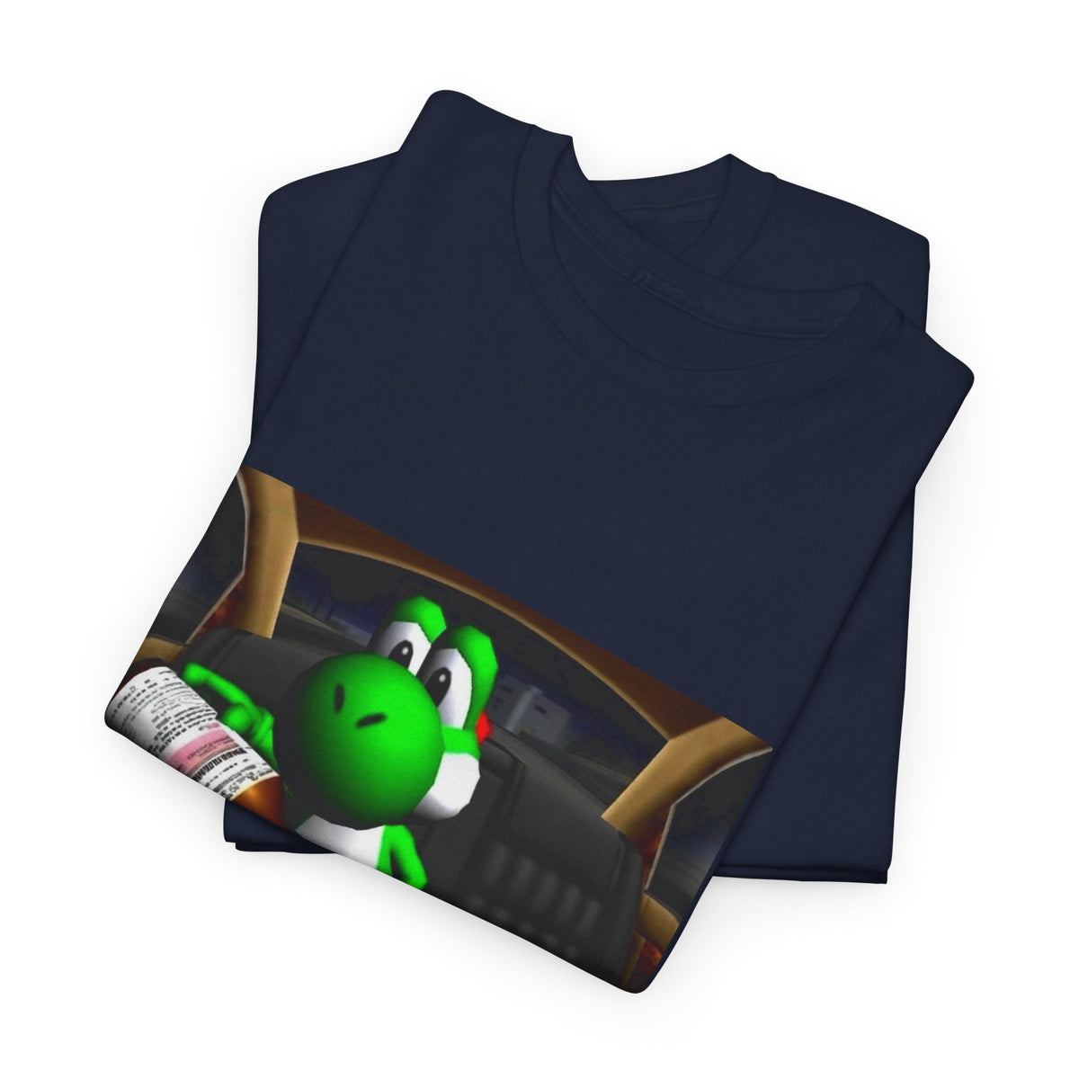 Yoshi Pouring Up Lean In A Car
