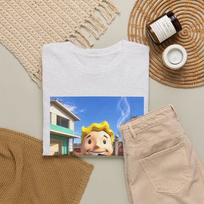 Vault Boy Smoking Blunt In Nuketown