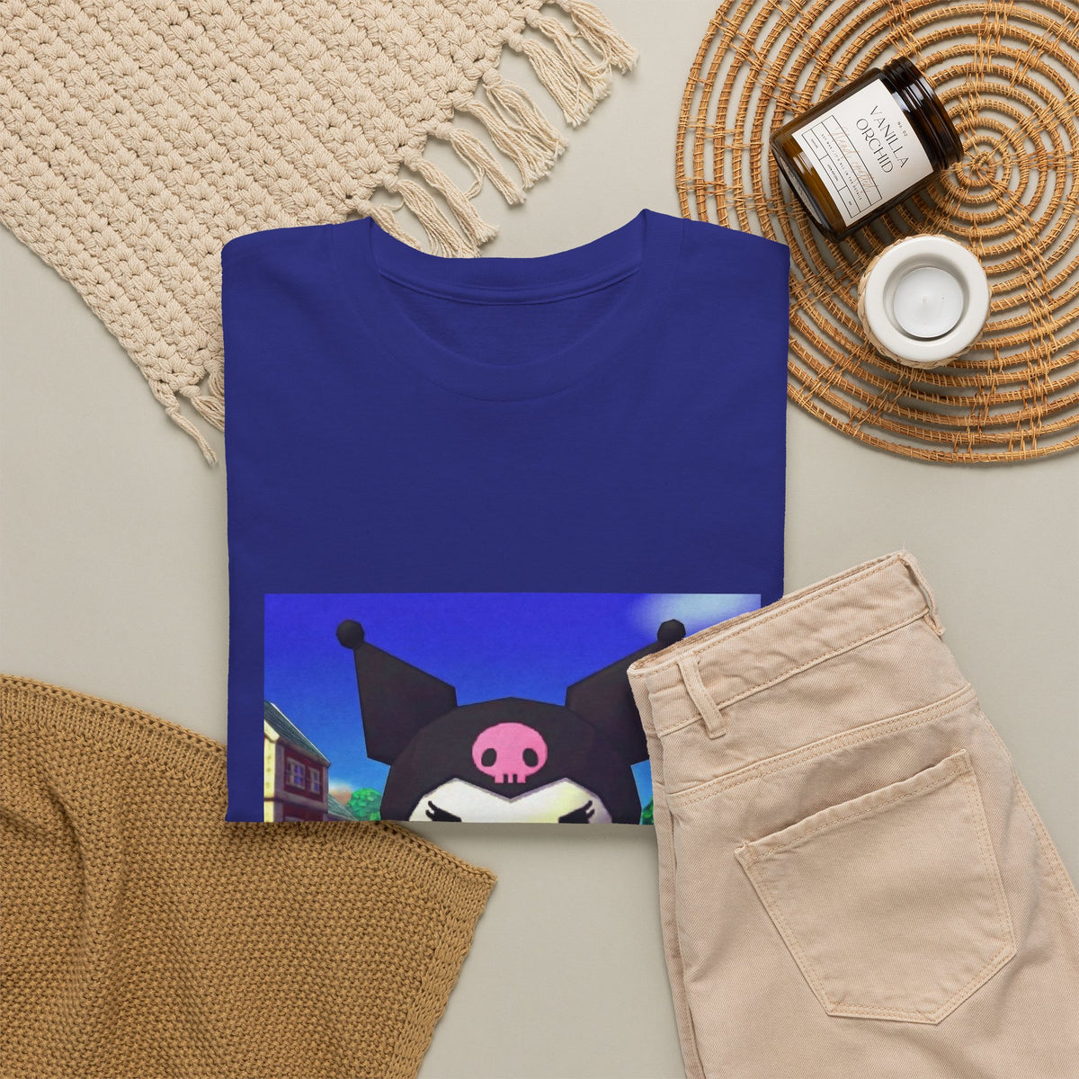 Kuromi Flipping The Bird Tee