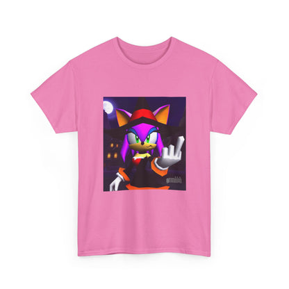 Witchy Sonic Character Giving Middle Finger