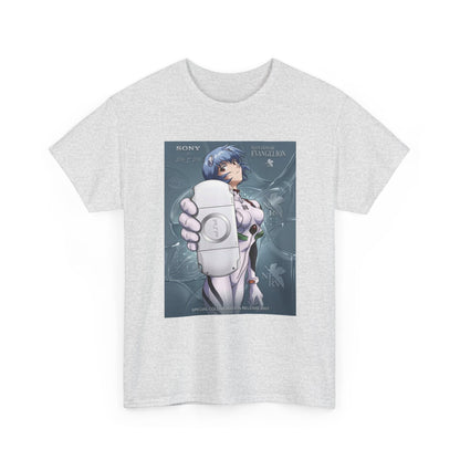 Rei Ayanami Holds PSP Collaboration Tee