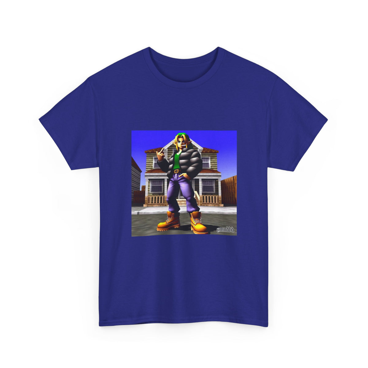 Link In Streetwear Flipping The Bird Tee