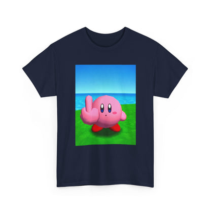 Kirby Flipping The Bird Tee (Design 5)