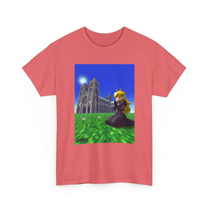 Gothic Princess Peach Praying At Notre Dame