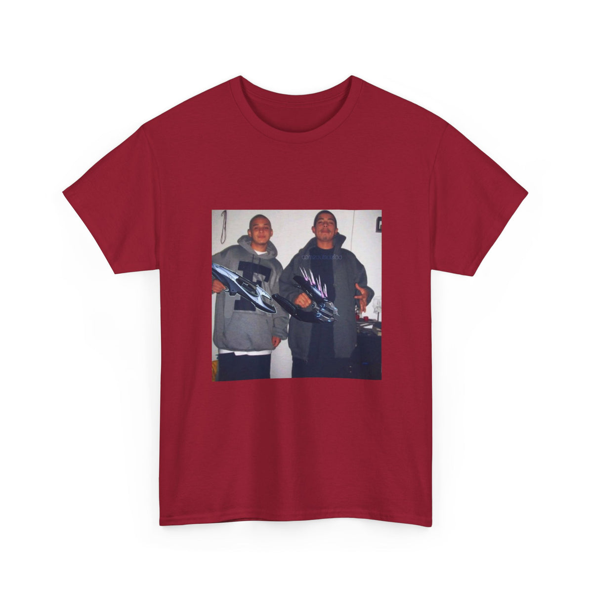 Midnight Leaf Pulse Graphic Tee