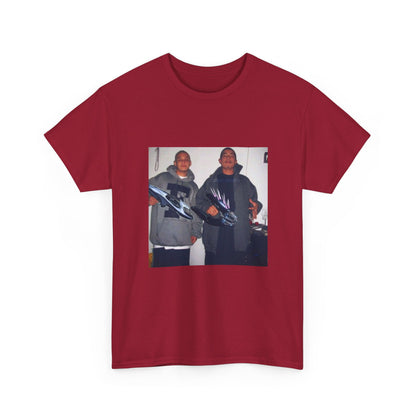Midnight Leaf Pulse Graphic Tee
