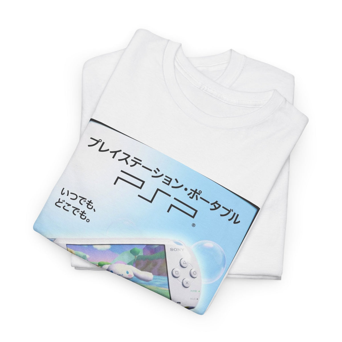 Cinnamoroll Gaming On PSP Tee