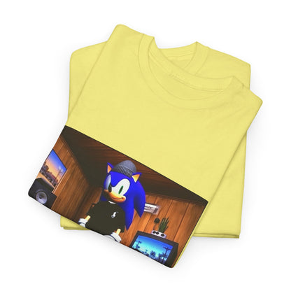 Gamer Sonic Dressed To Chill