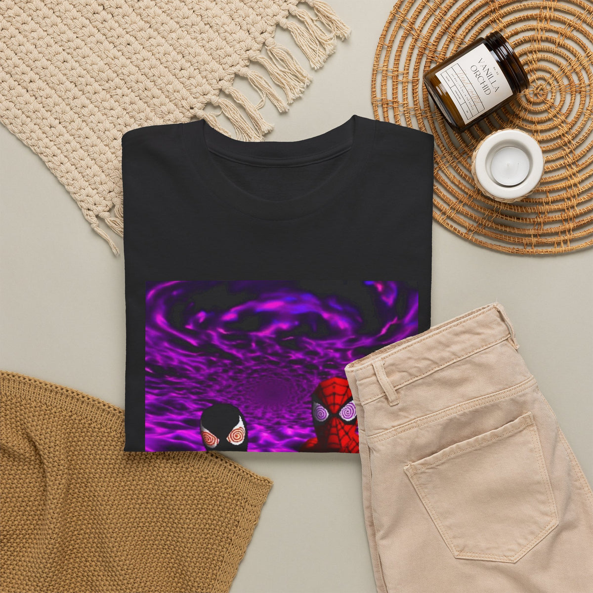 Spider-Man & Venom Tripping In The Void Tee