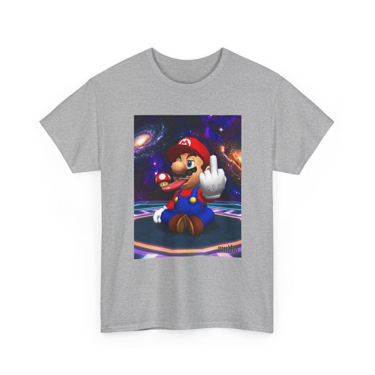 Mushroom-Tripping Plumber Gives The Finger Tee