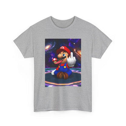 Mushroom-Tripping Plumber Gives The Finger Tee