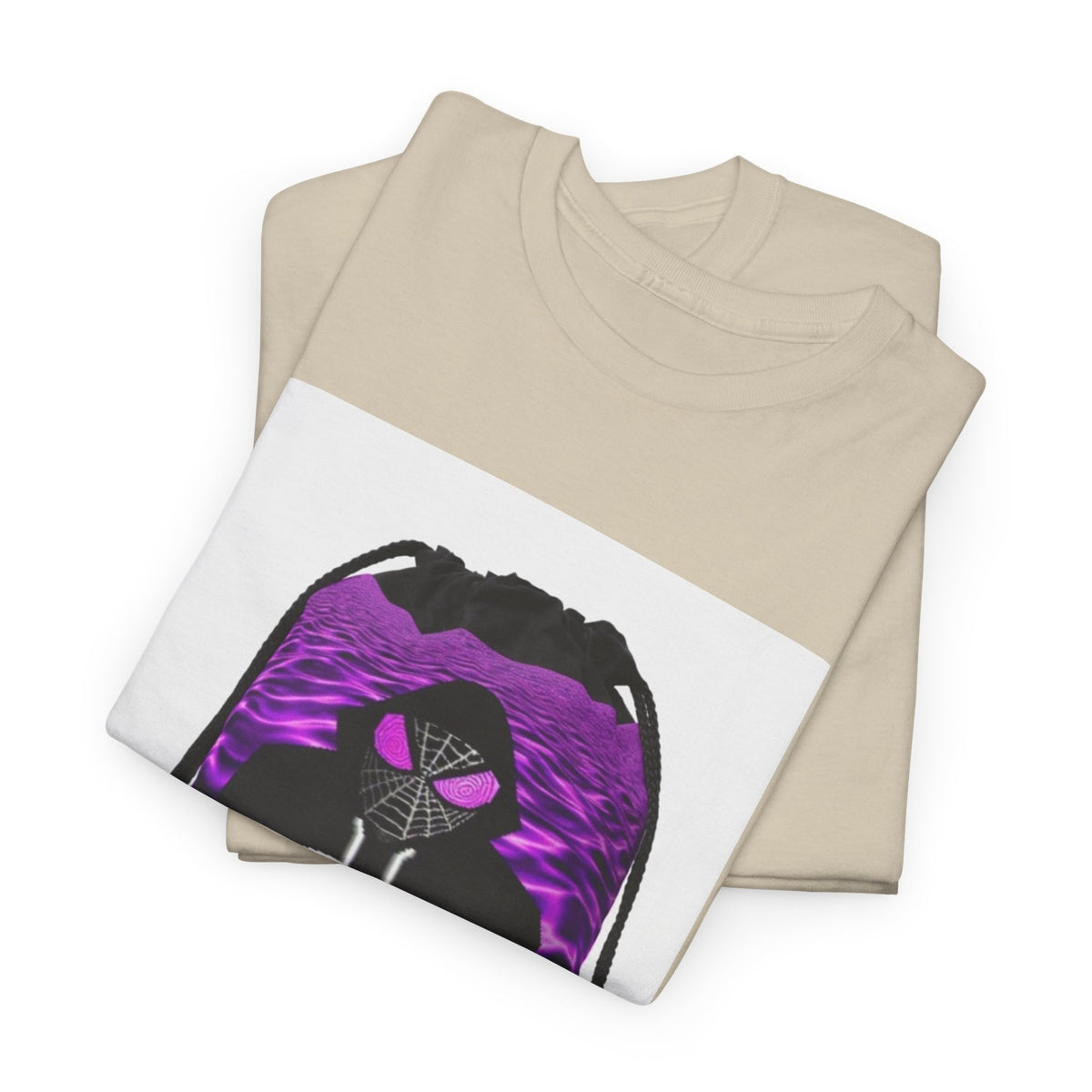 Spider-Hoodie Character Sipping Purple Drank Tee