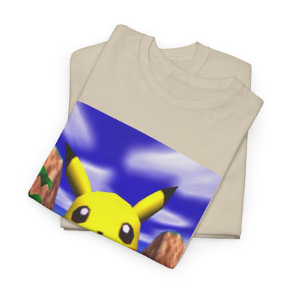 Pikachu Giving The Finger On An N64 Island