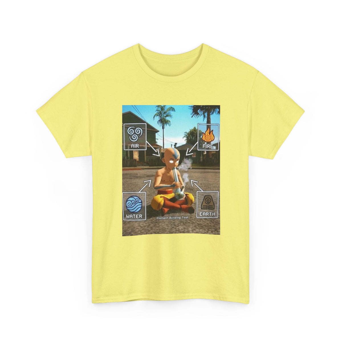 Aang Smoking On The Street Tee