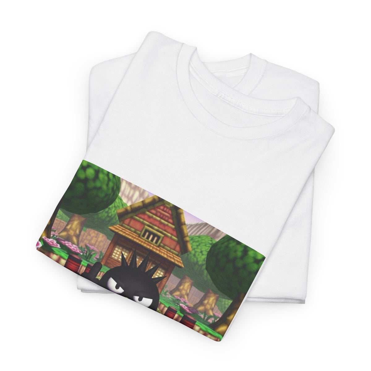 Grumpy Black Bird Flipping Off Tee