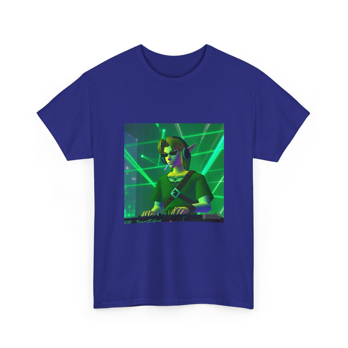 DJ Link Smoking A Blunt At The Club Tee
