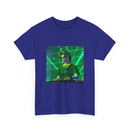 DJ Link Smoking A Blunt At The Club Tee