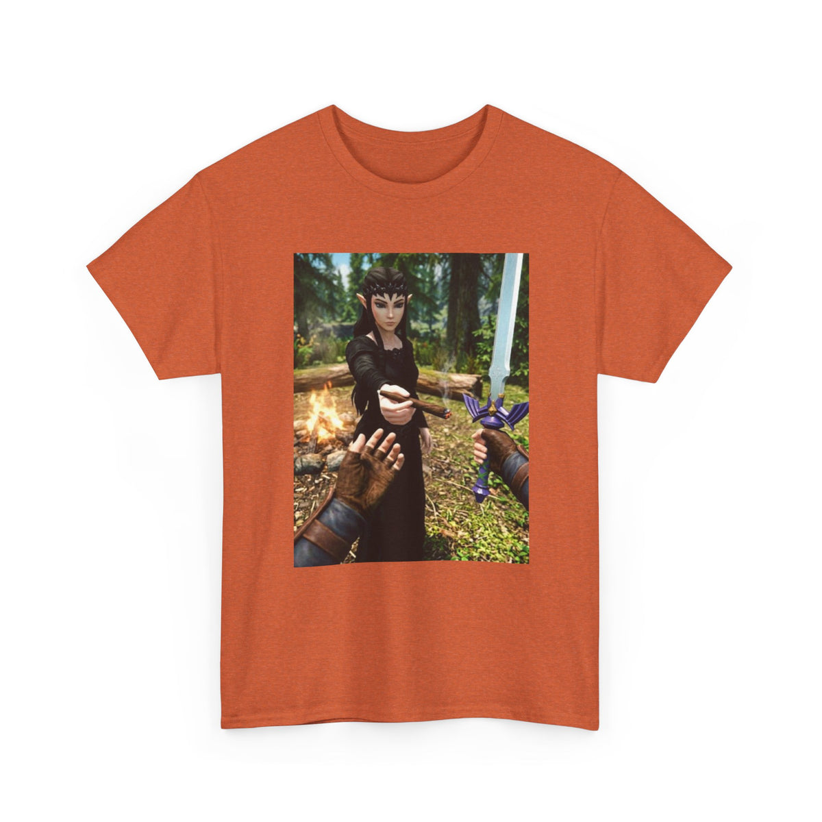 Dark Elf Princess Shares A Blunt Tee