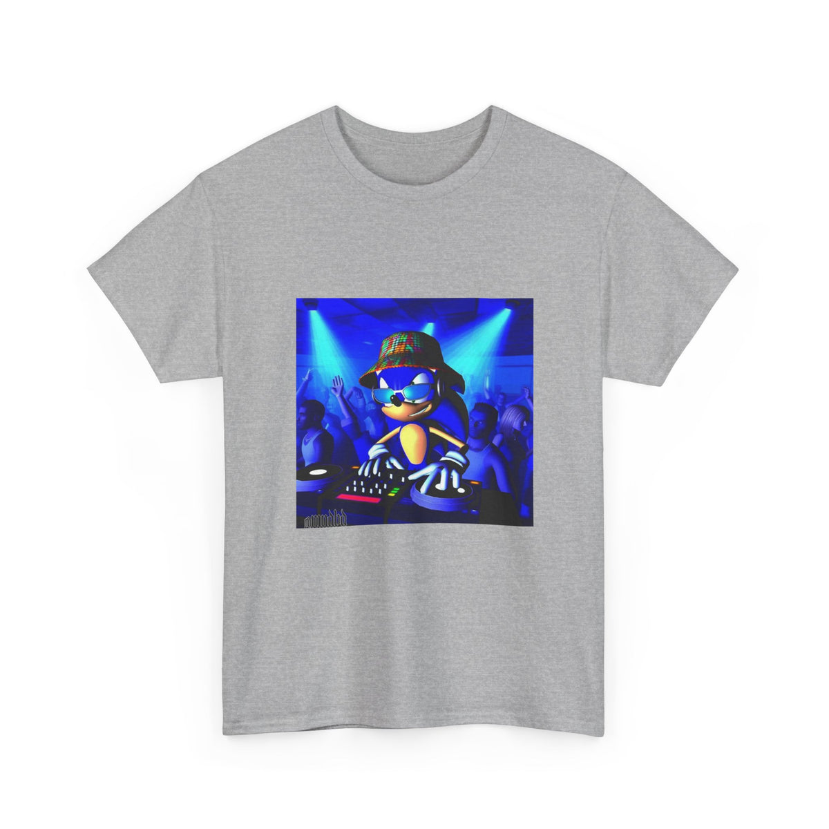Sonic The Hedgehog DJing At The Club
