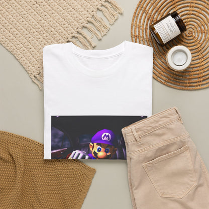 Waluigi Pouring Purple Drank In Limo Tee