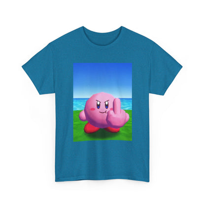 Kirby Flipping The Bird Beach Tee