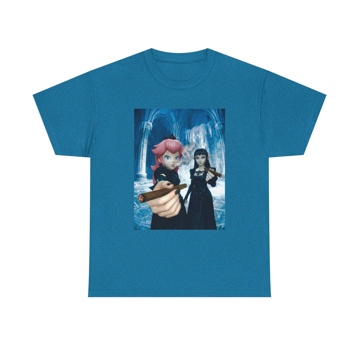 Gothic Princesses Puffing Cigars Tee