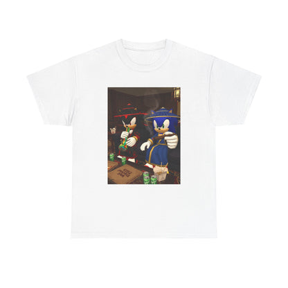 Shadow and Sonic Smoking Chill Tee
