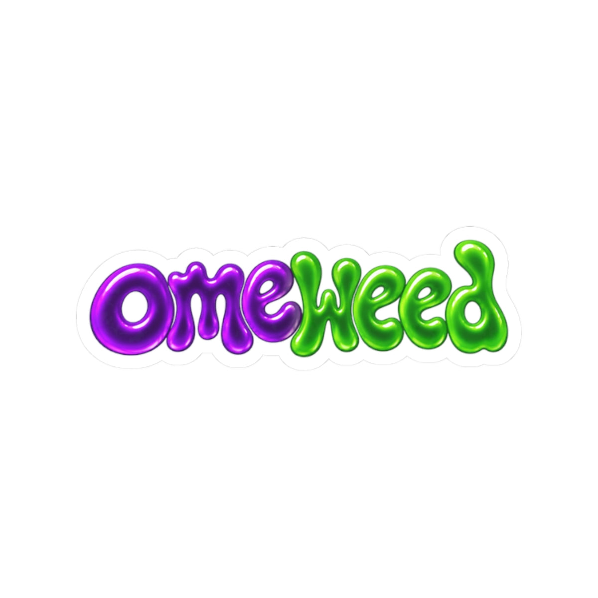 Omeweed Logo Sticker