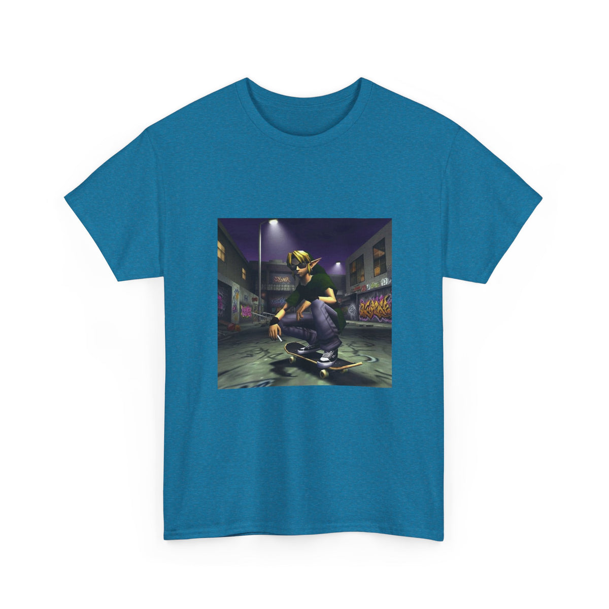Skater Link Smoking In The Alley Tee