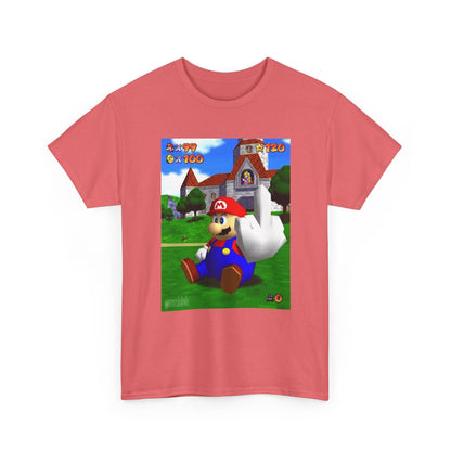 Mario Giving The Finger At Peach's Castle