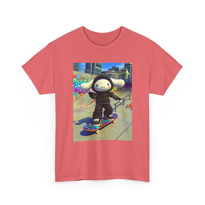 Edgy Cinnamoroll Skater Flipping Off Tee